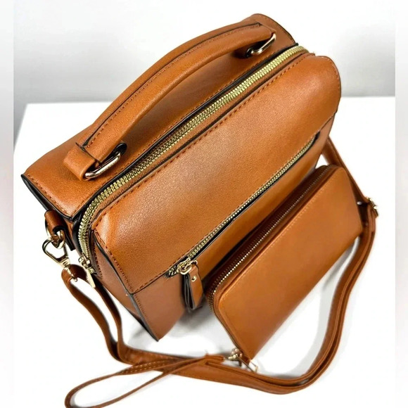 NWT Handbag 2-in-1 Satchel Wallet - Picture 2 of 11